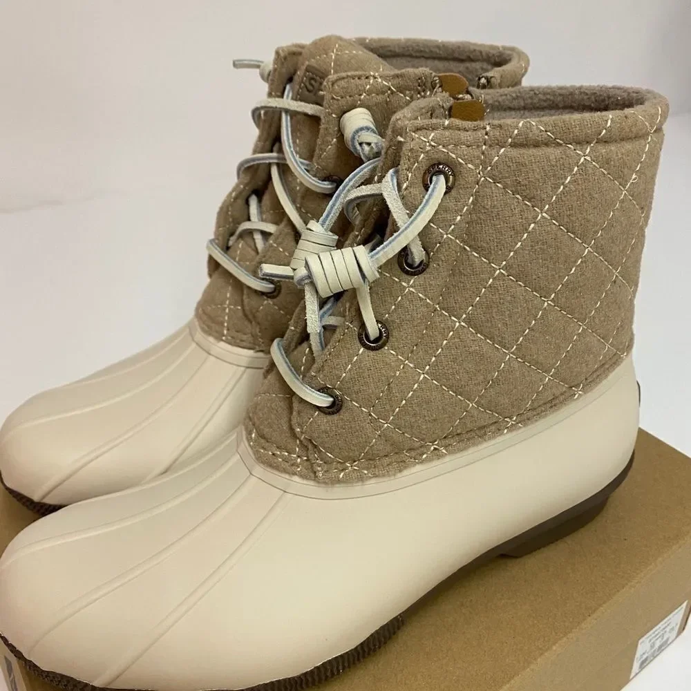 Sperry Saltwater Wool Quilted Waterproof Boots‎